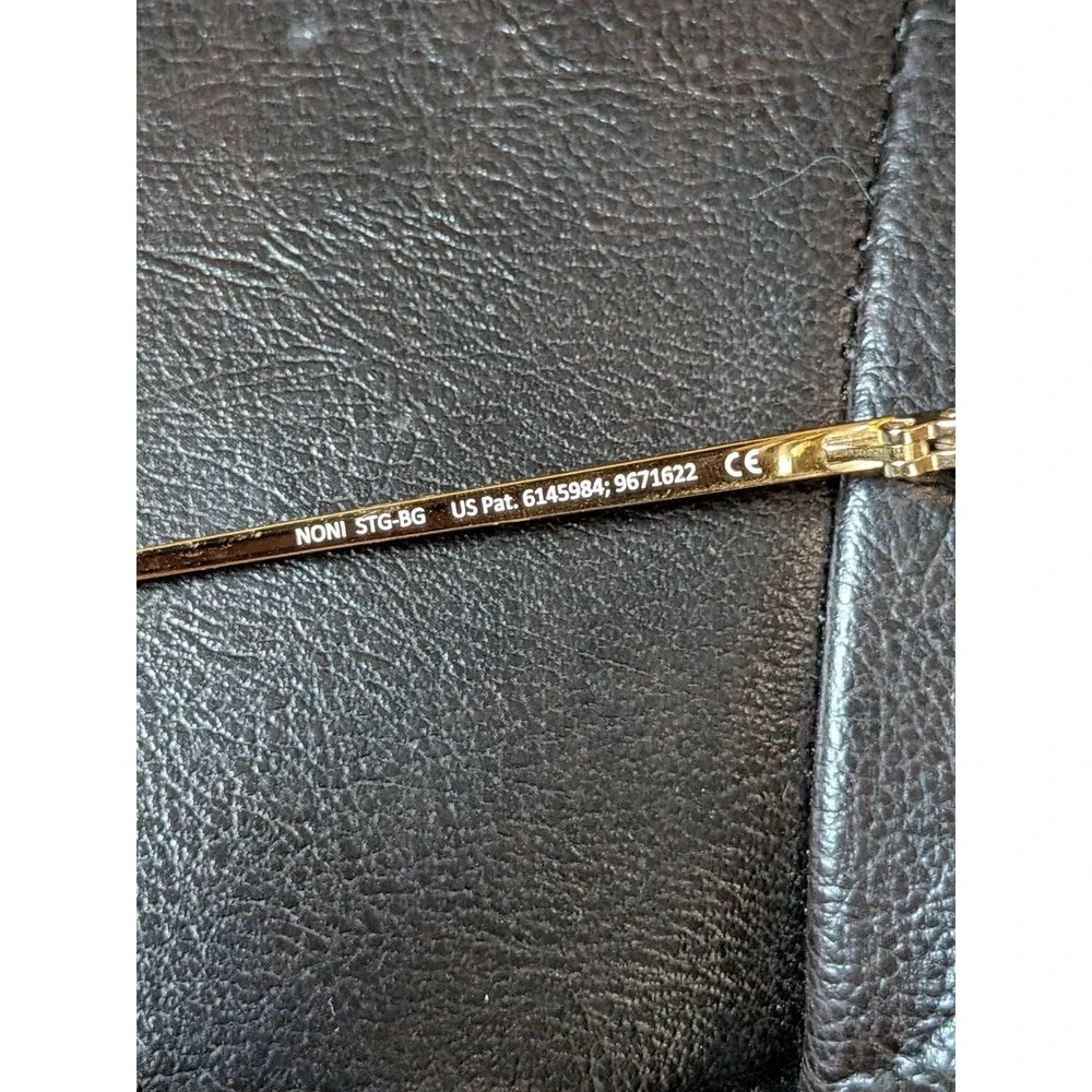 Maui Jim Noni MJ 854-10 Sunglasses Frame No Lens Tortoise with Gold Frame